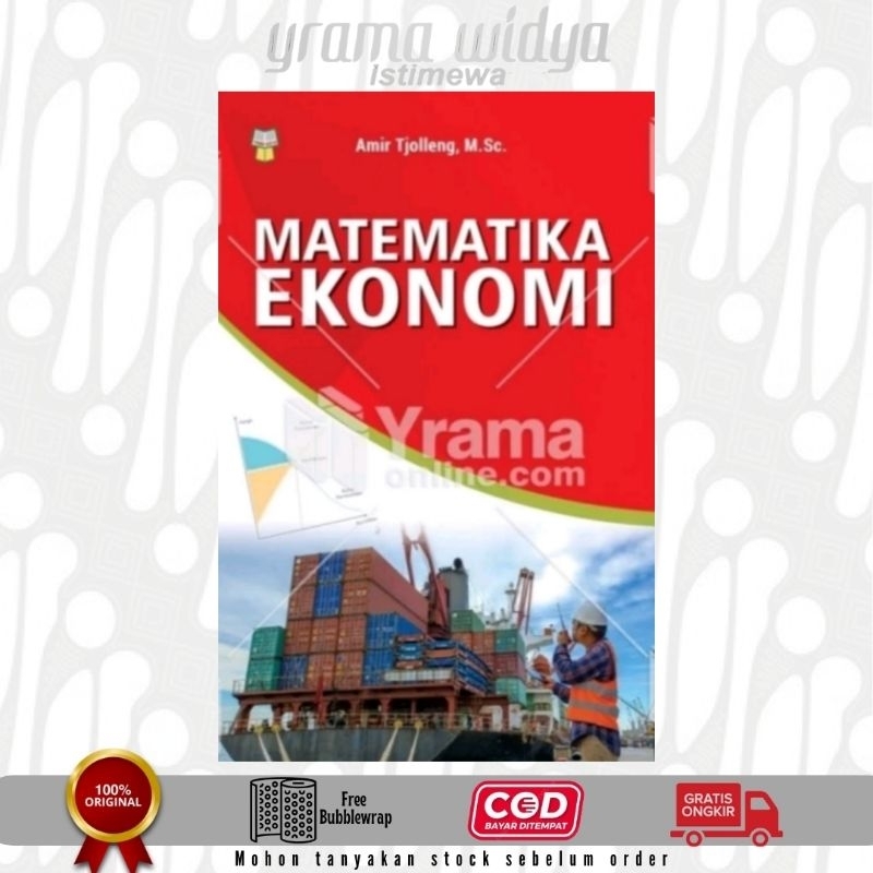 BUKU MATEMATIKA EKONOMI, YRAMA WIDYA
