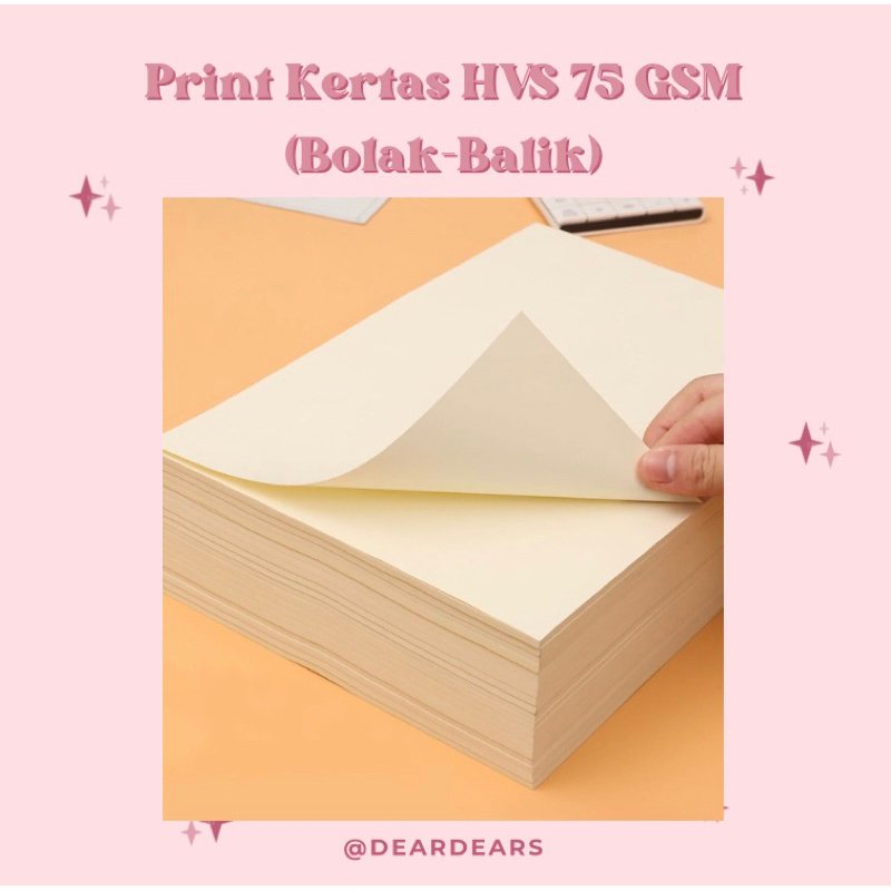 

[BISA BOLAK BALIK] Print Kertas HVS Termurah