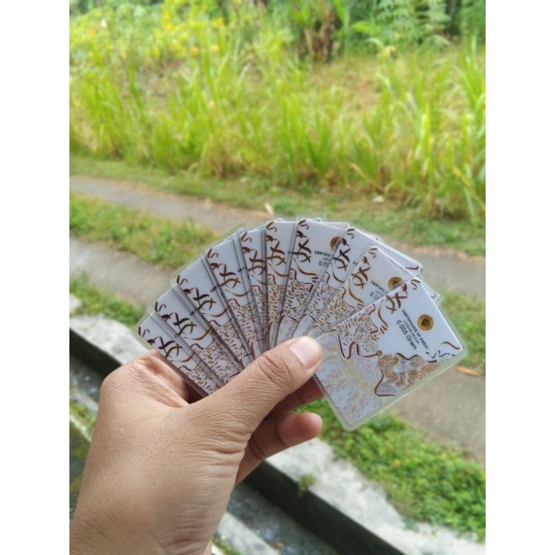 Emas Murni 24 Karat Minigold Souvenir Pernikahan atau Usaha 0,005 gram
