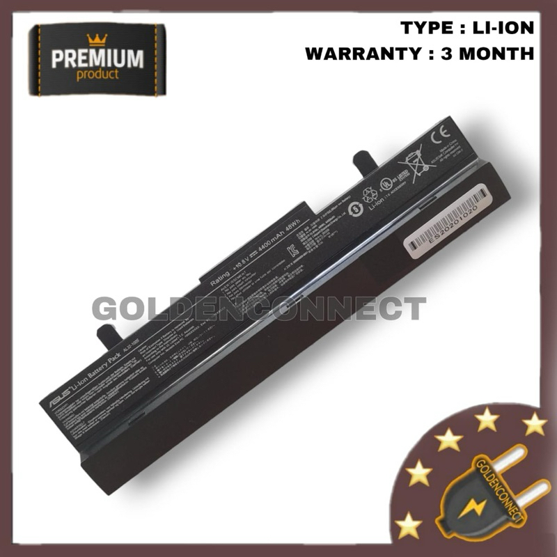 Baterai Batre Battery Asuss As Eee Pc 1005HE 1101Ha Ml32-1005 Al32-1005