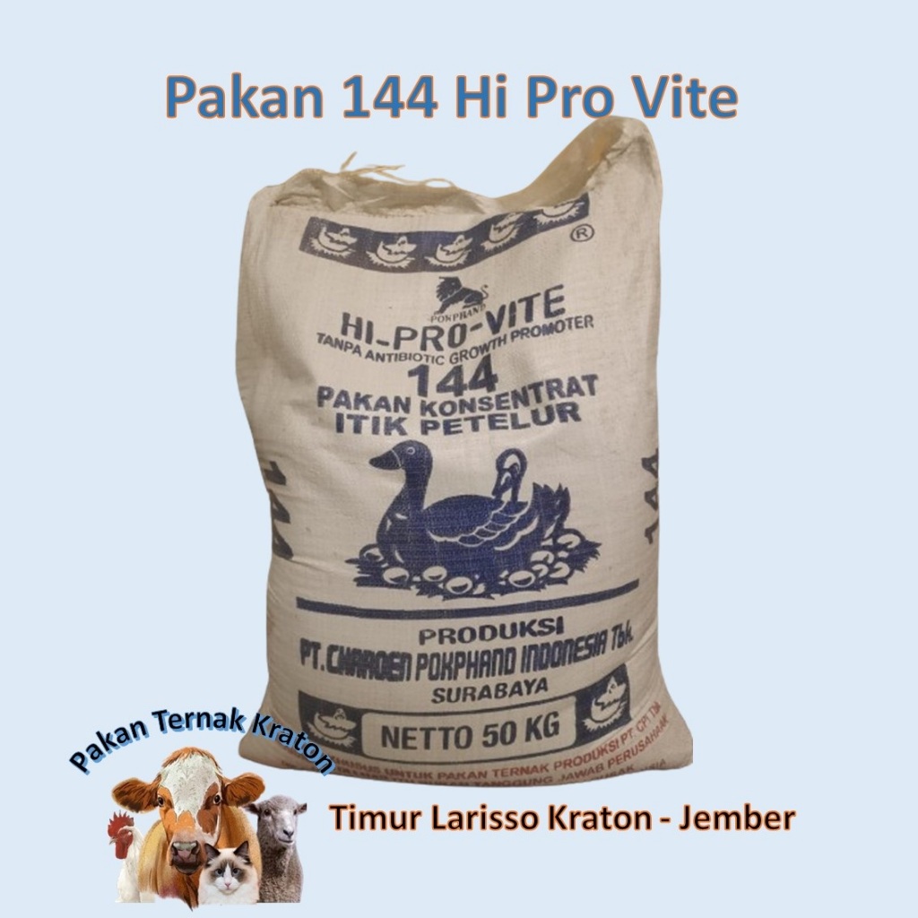 Sentrat Bebek Petelur 144 Hi Pro Vite 1 kg