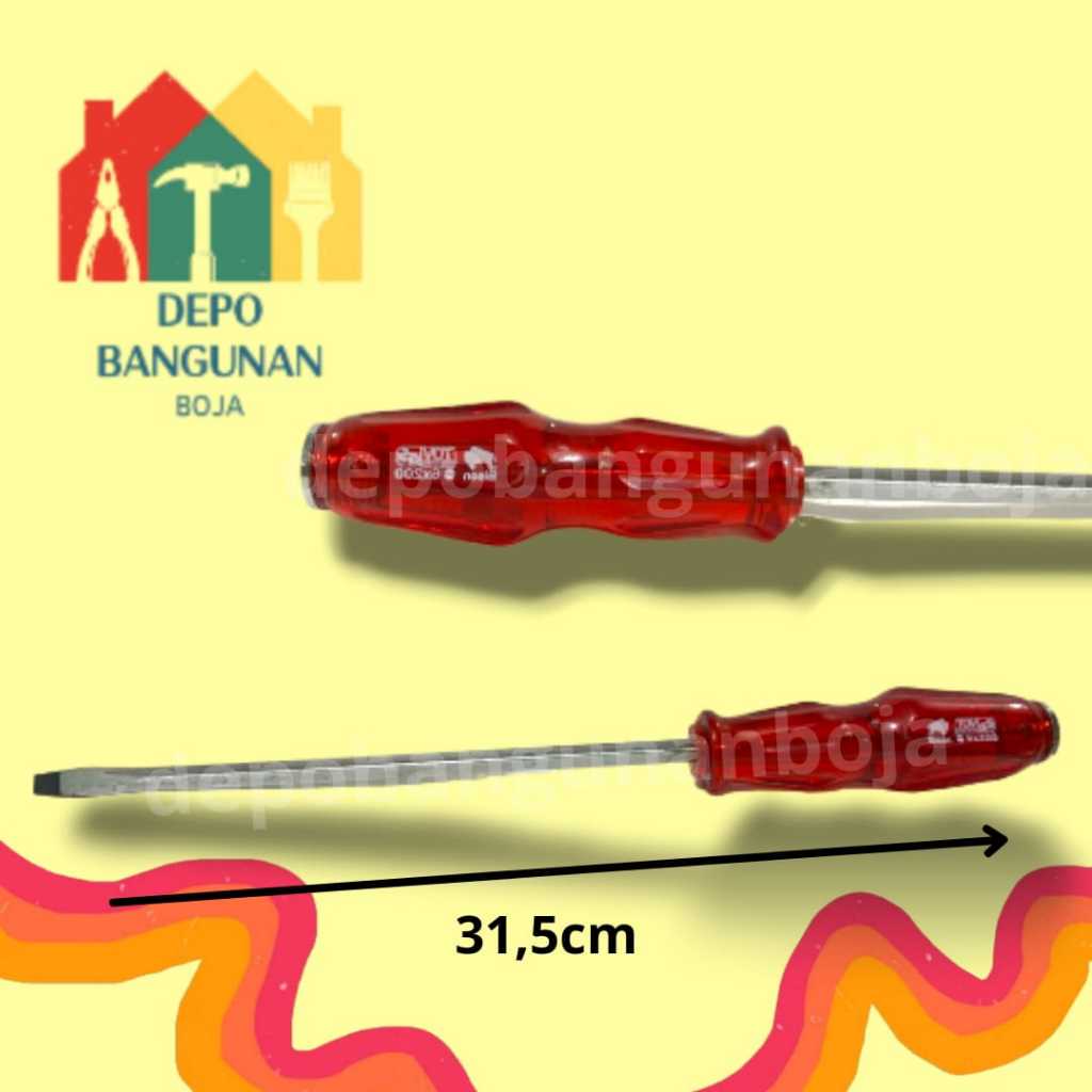 (2.4) Obeng Minus Bison UK.8inch / Obeng Minus / Obeng Minus Bison / Obeng