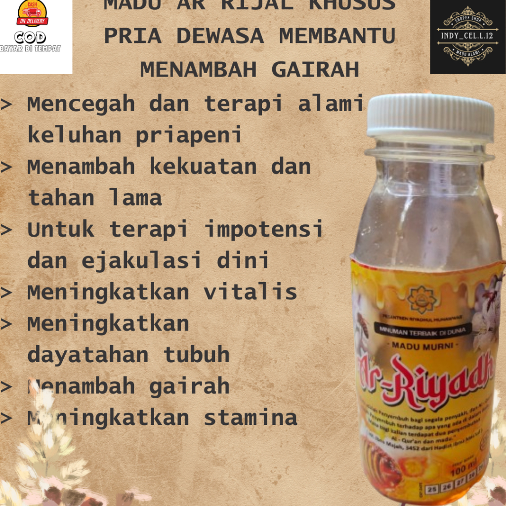 

Madu Asli 100% Tanpa Campuran Madu Murni Madu Murni Asli 100% Obat Perangsan Untuk Pria