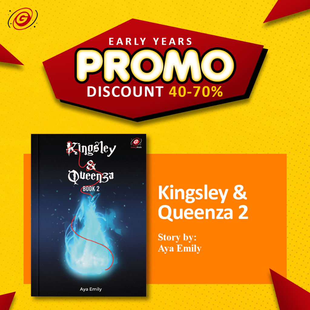 Novel Kingsley & Queenza Book 1 & Book 2 - Aya Emily - Papersky Store