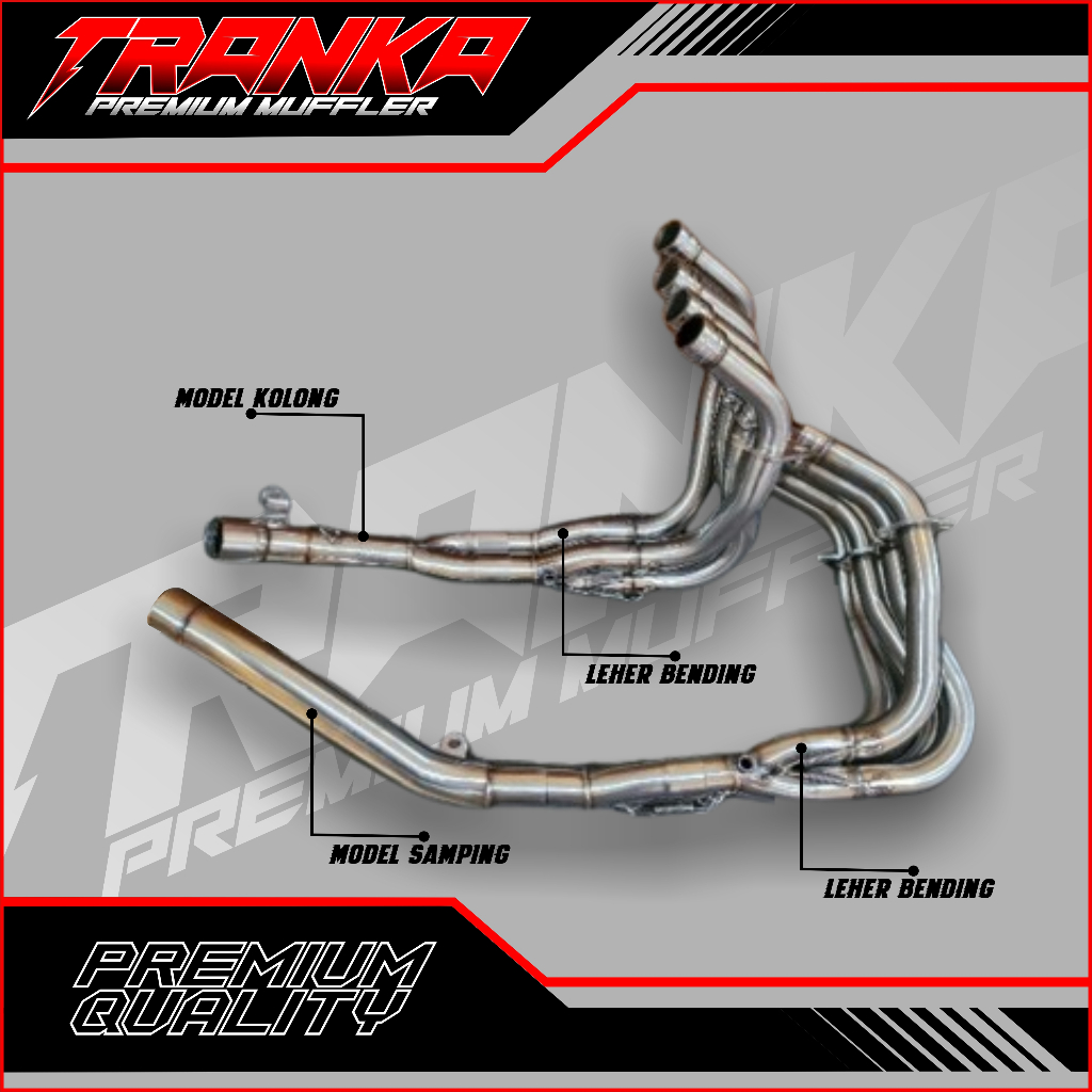 Header Stainless Bending Kawasaki Zx25R Zx 25R - Underbelly