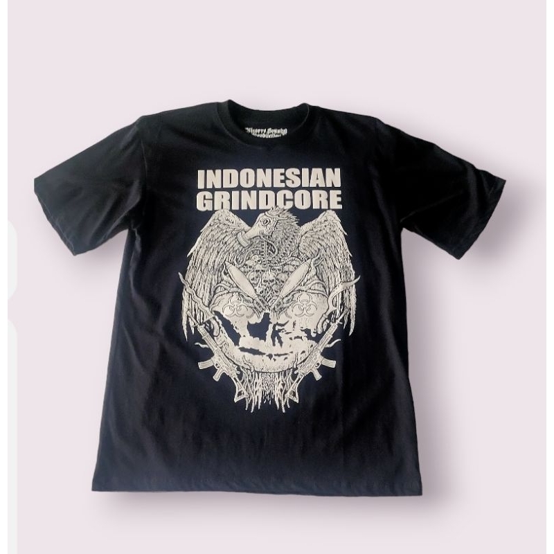 kaos band Indonesia grindcore