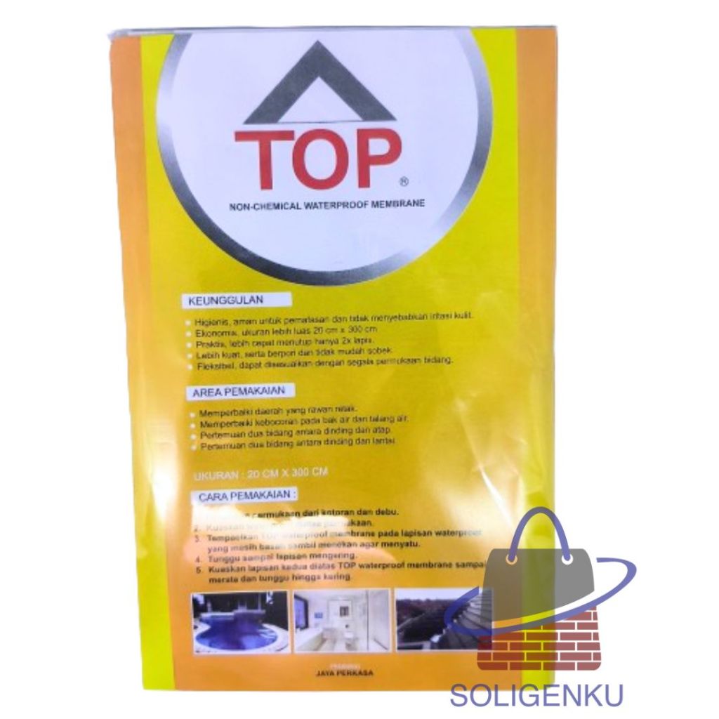 Serat tisu TOP Aquaproof Serat Tisu TOP Waterproofing Serat Fiber Anti Bocor