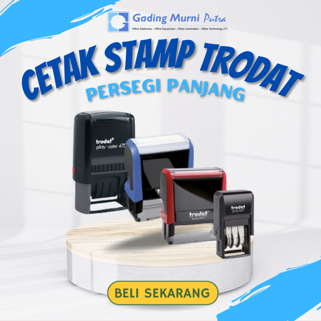 

Stempel Trodat Persegi Panjang Cetak Pesanan