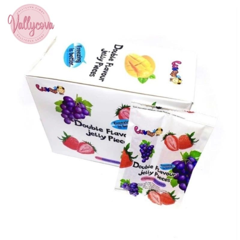 

Jelly 2 Rasa Buah 1 Pak / 30 Pcs Harga Grosir
