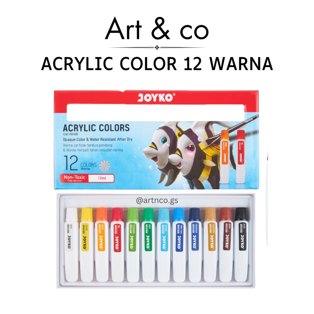 

Cat Akrilik Joyko Acrylic Color Set
