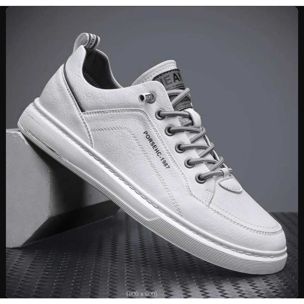 Sepatu putih casual sneakers Forsehc-1987