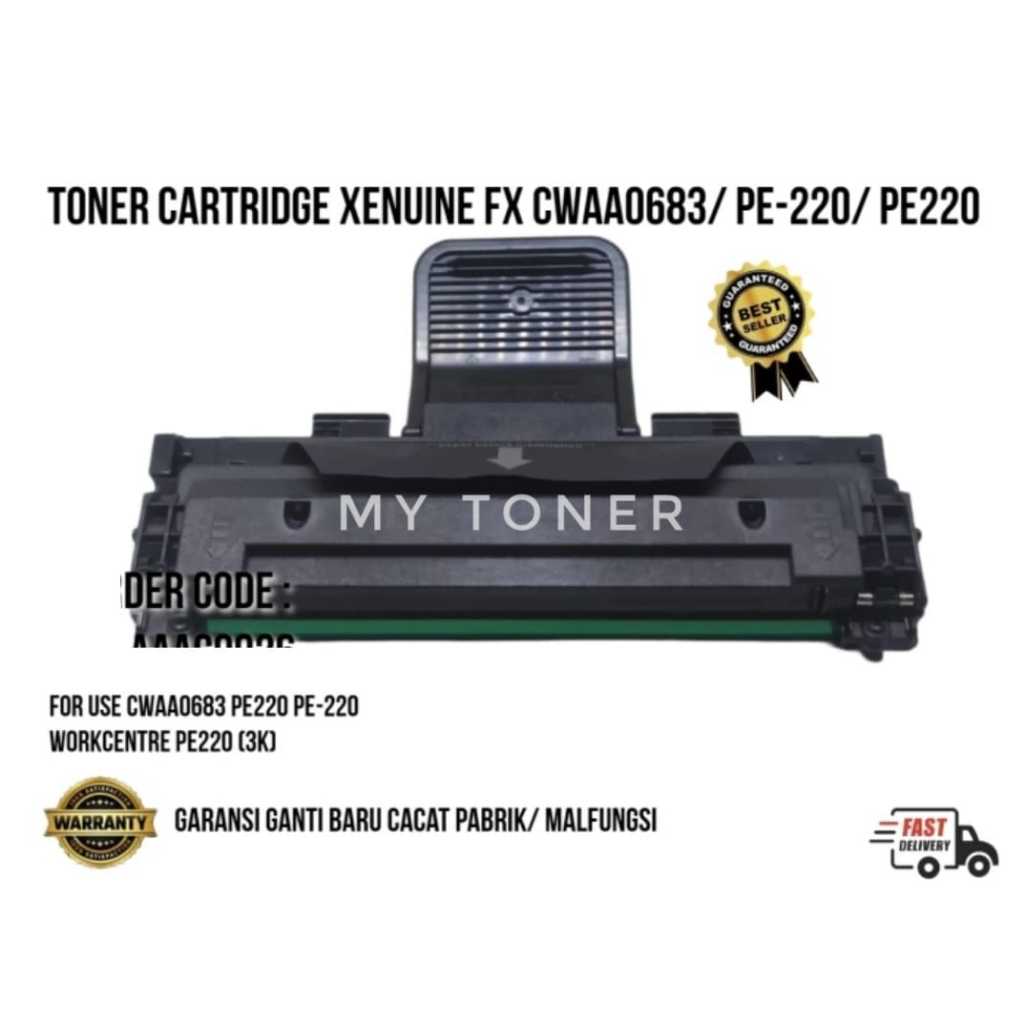 Toner Cartridge PE-220 printer laserjet WorkCentre PE220 CWAA0683 PE-220/ PE220 (3K)