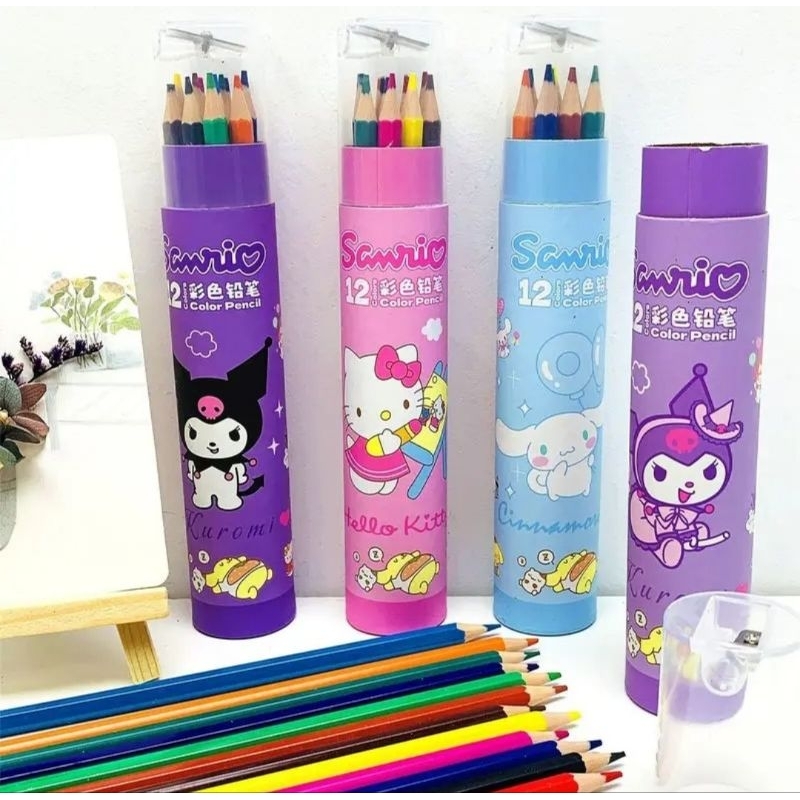 

Lovely- Pensil warna crayon oil pastel sanrio / alat mewarnai sanrio