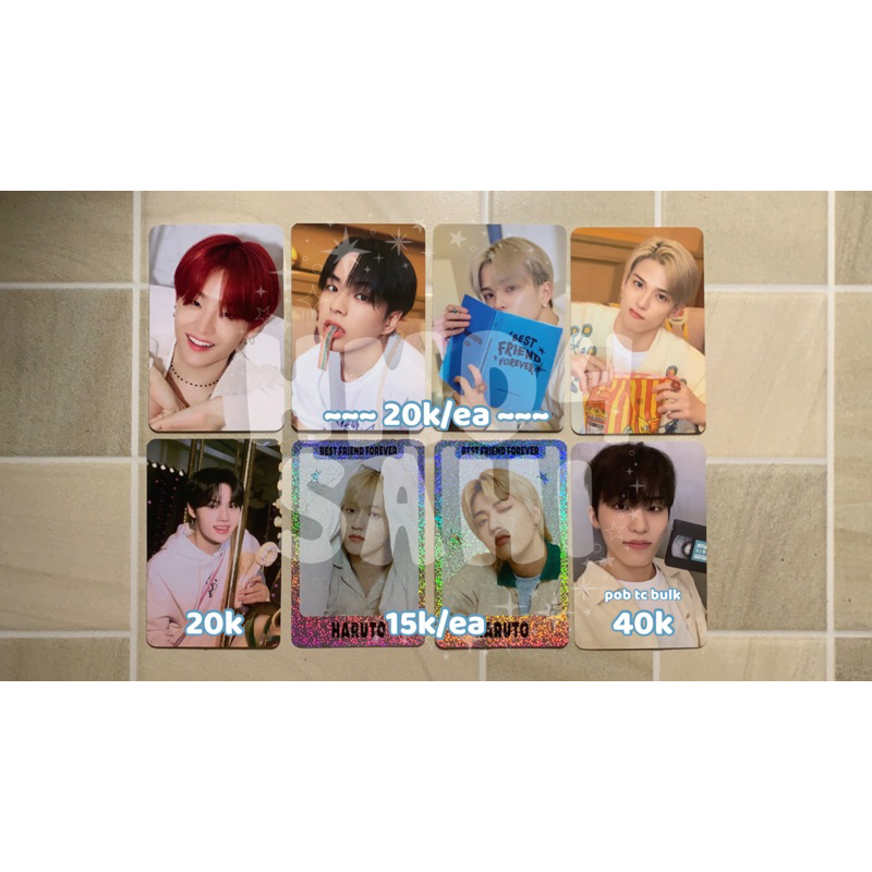 treasure official photocard pc trading card tc hyunsuk jihoon yoshi jaehyuk asahi yedam doyoung haru