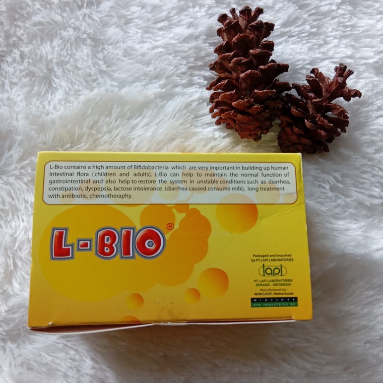 L BIO | L BIO SACHET 1GR | MEMELIHARA PENCERNAAN | SALURAN PENCERNAAN | MENJAGA BAKTERI BAIK | MENYE