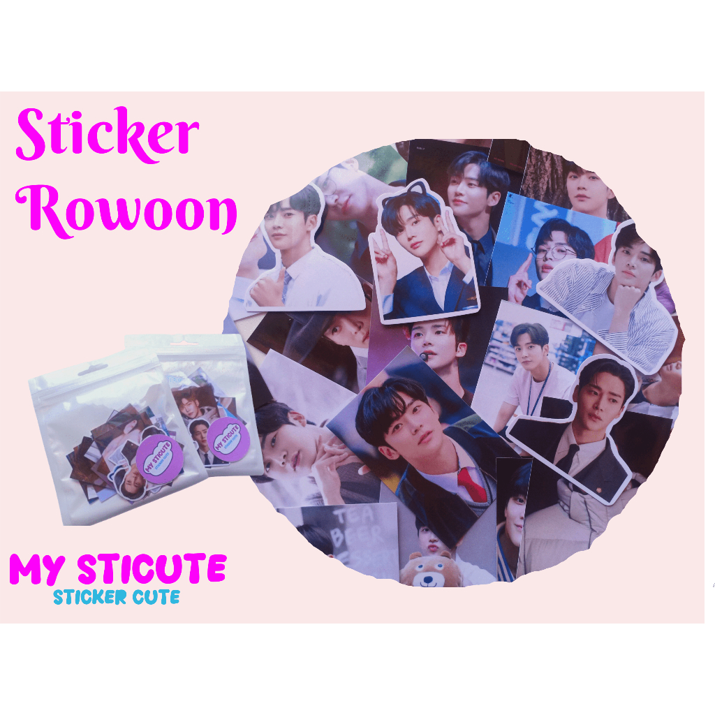 

(Isi : 25pcs)My StiCute Sticker Rowoon Sticker K-Drama Actor