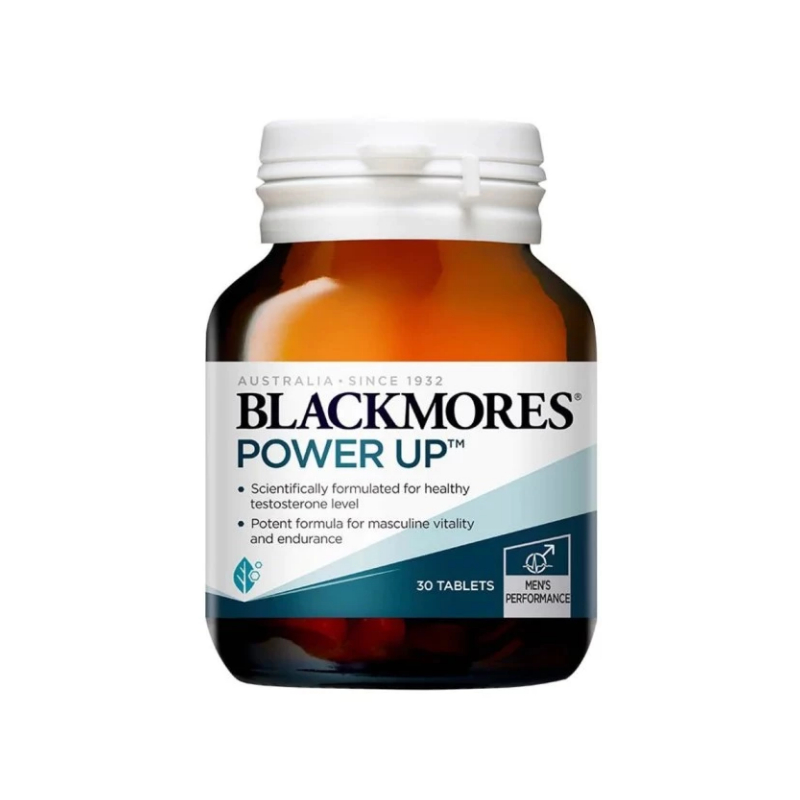 BLACKMORES Power Up Masculine Vitality & Endurance Booster - Singapore