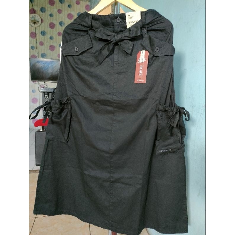 rok katun / rok cargo  / misti 10 pants