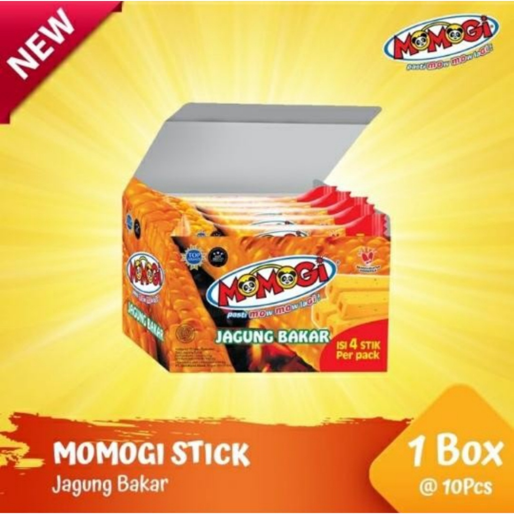 

MOMOGI Snack 1 Dus isi 20 pcs - Jagung Bakar / Cokelat