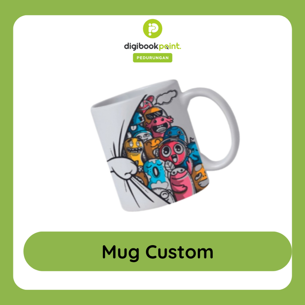 Custom mug ber Foto / Mug Custom Souvenir / Cetak Mug Bergambar Custom / Mug souvenir Murah