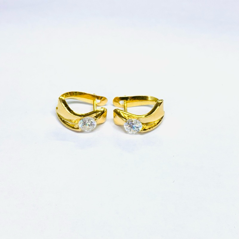 anting  emas fashion 750%/17k