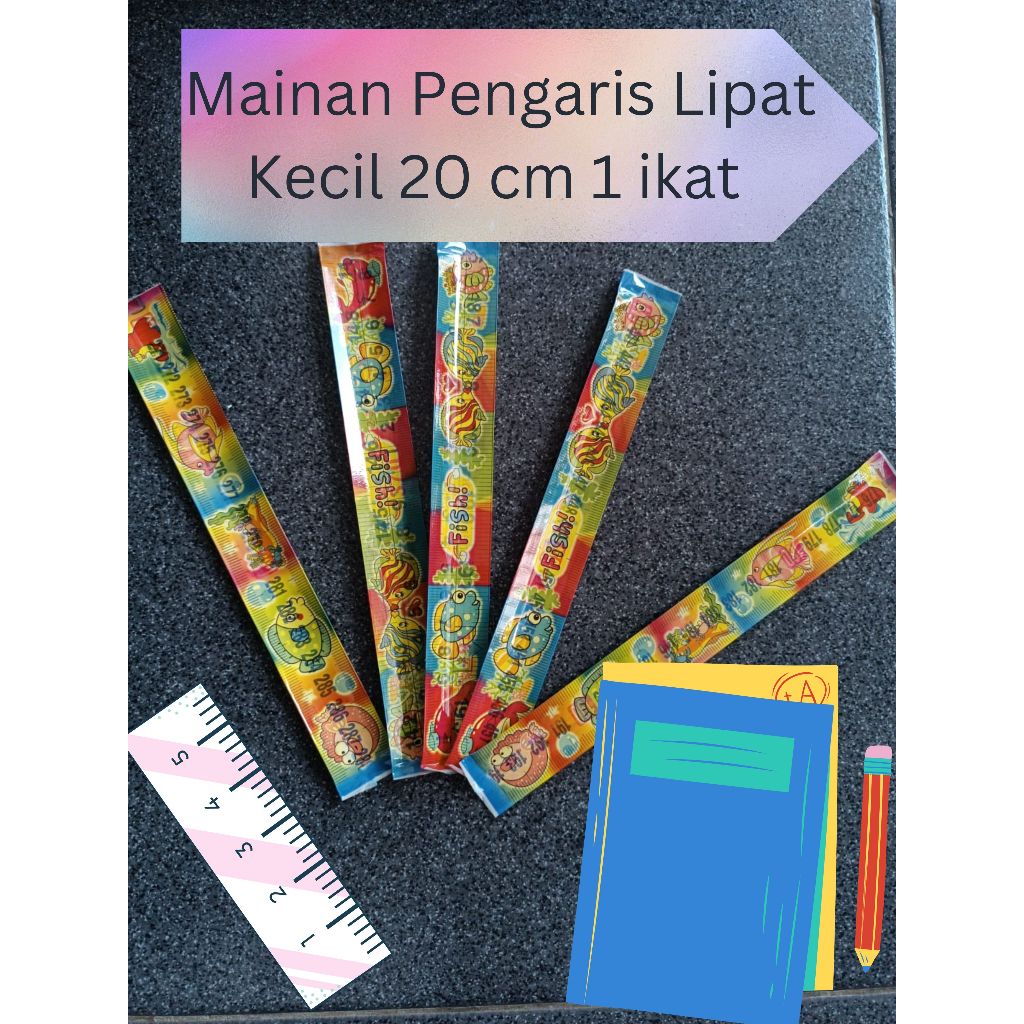 

MAINAN PENGARIS LIPAT GELANG 20 CM PLASTIK 1 IKAT