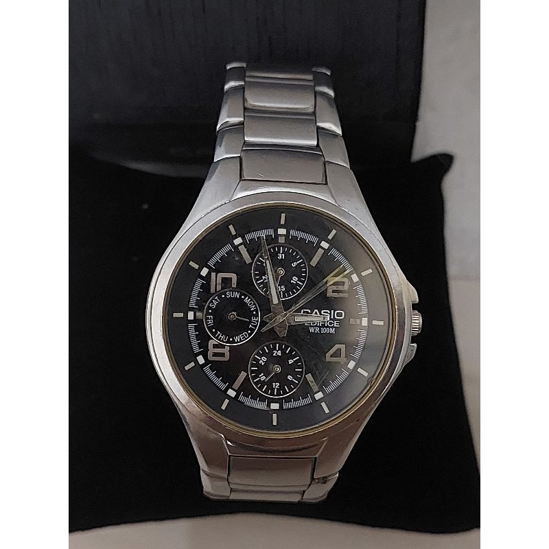 Jam Tangan Casio Edifice EF316 Stainless Steel