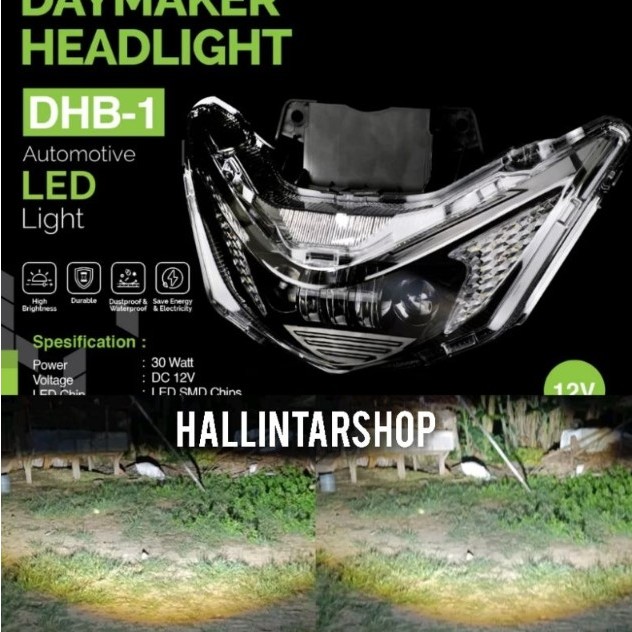 LUXIMOS LAMPU DAYMAKER HEADLIGHT BEAT DELUXE TAHUN 2020-2023 ORIGINAL 100% LUXIMOS DHB-1