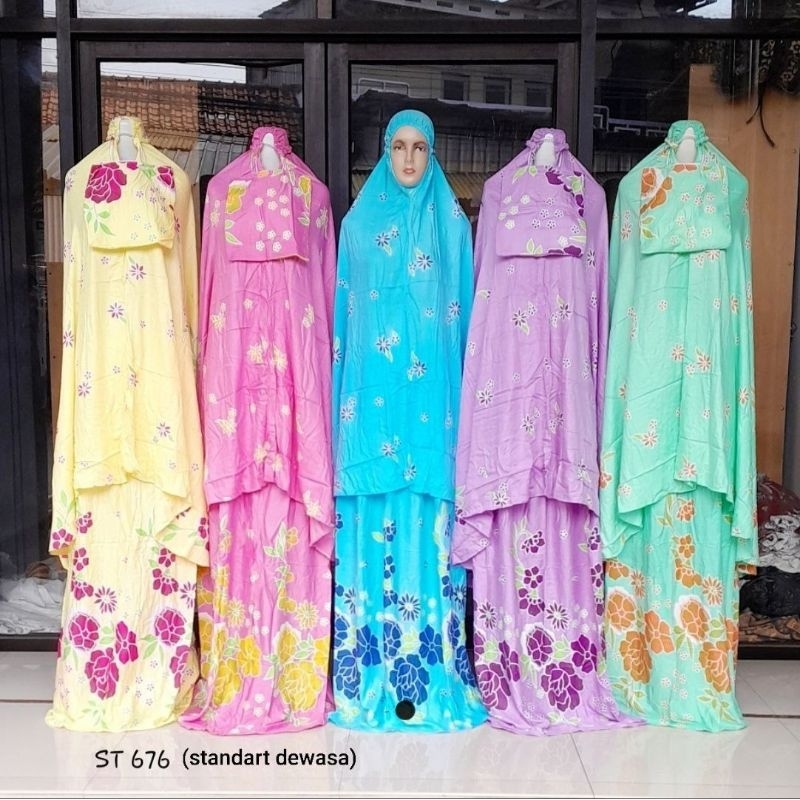 Mukena Batik||Mukena Pekalongan||Batik||Batik Pekalongan||Rukuh||Rukuh Batik||Mukena Rayon||Mukena A