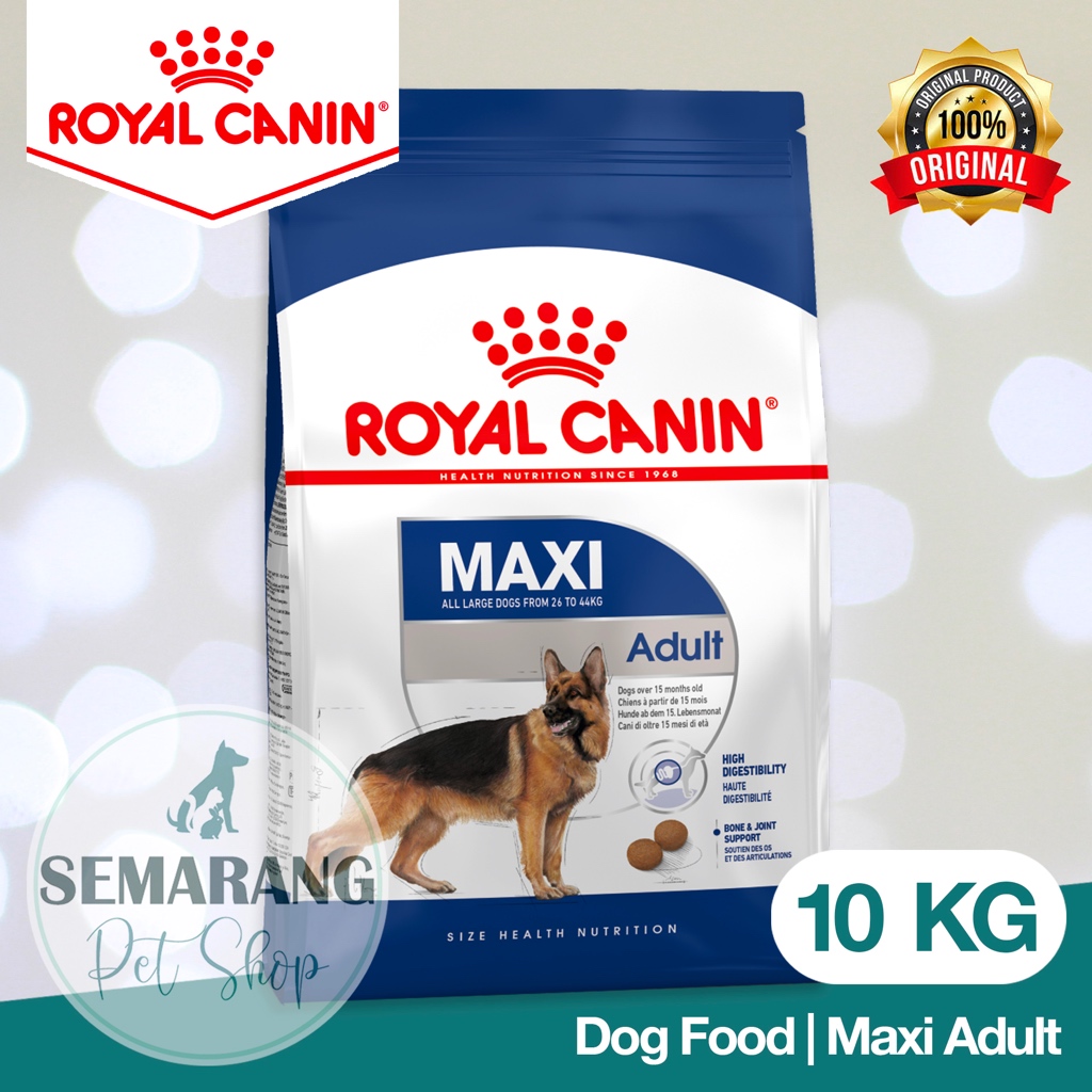 Dog Food ROYAL CANIN Maxi Adult 10kg | RC Dog Food | Makanan Anjing Dewasa | Freshpack | Original | 