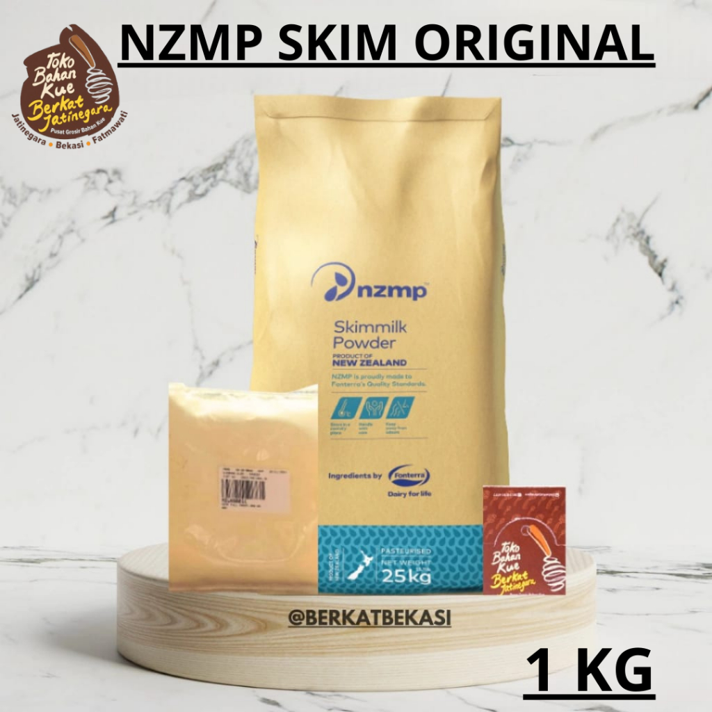 

SUSU BUBUK NZMP SKIM ORIGINAL / NZMP SKIM MILK POWDER/1 KG