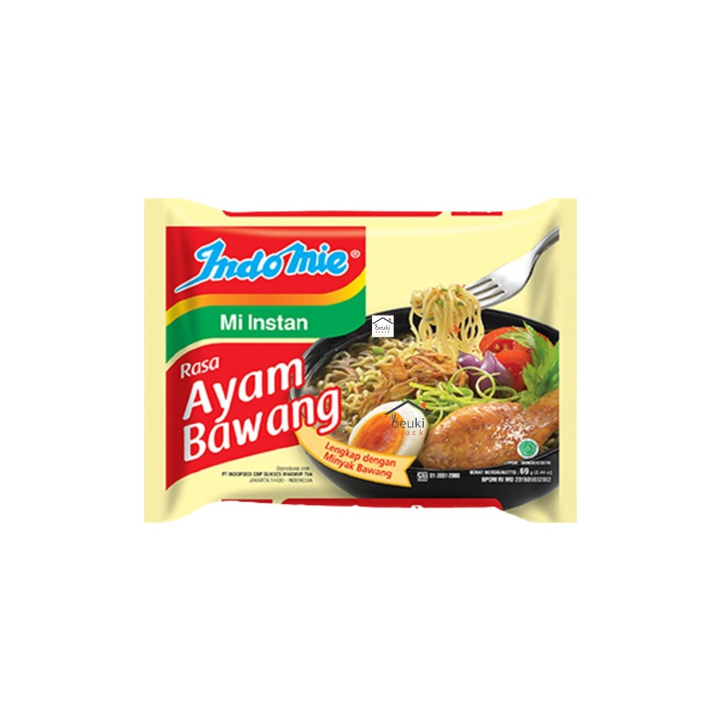 

Indomie Kuah Ayam Bawang Lengkap dengan Minyak Bawang