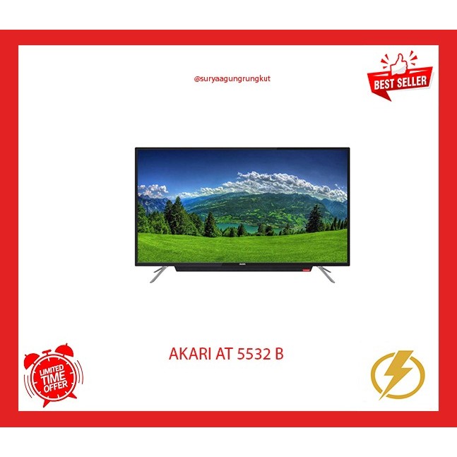 LED TV SMART ANDROID AKARI 32 INCH AT - 5532 B