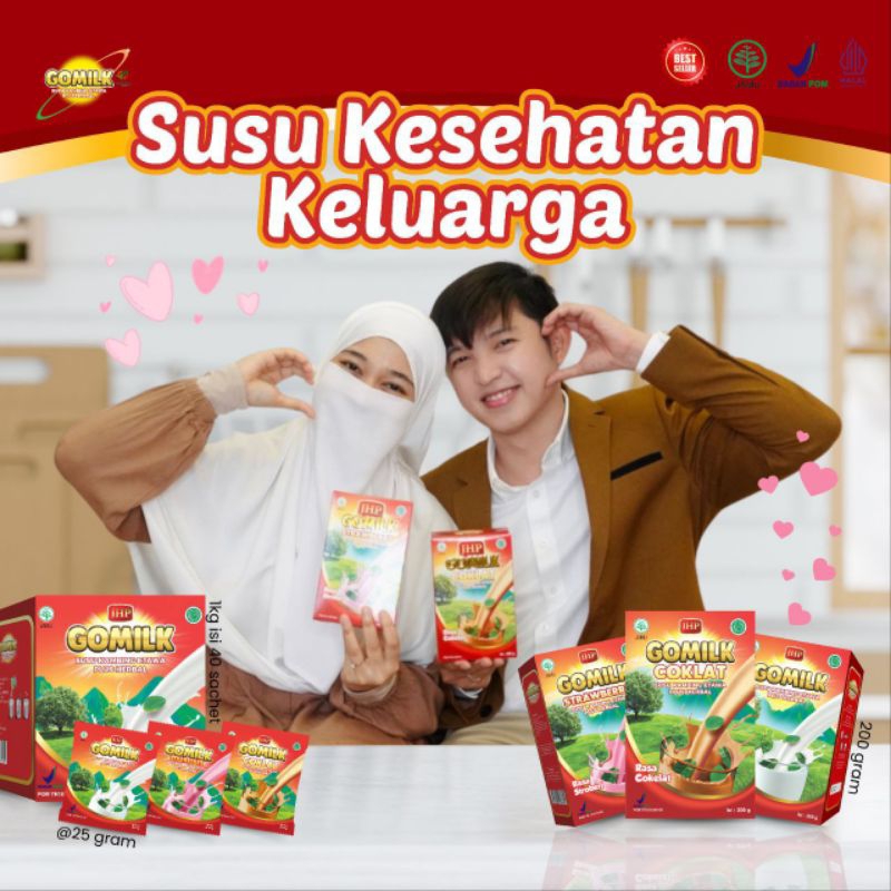 

GOMILK Susu Kambing Etawa Plus Herbal Pengganti Asi, Formula Anak, Ibu hamil Menyusui