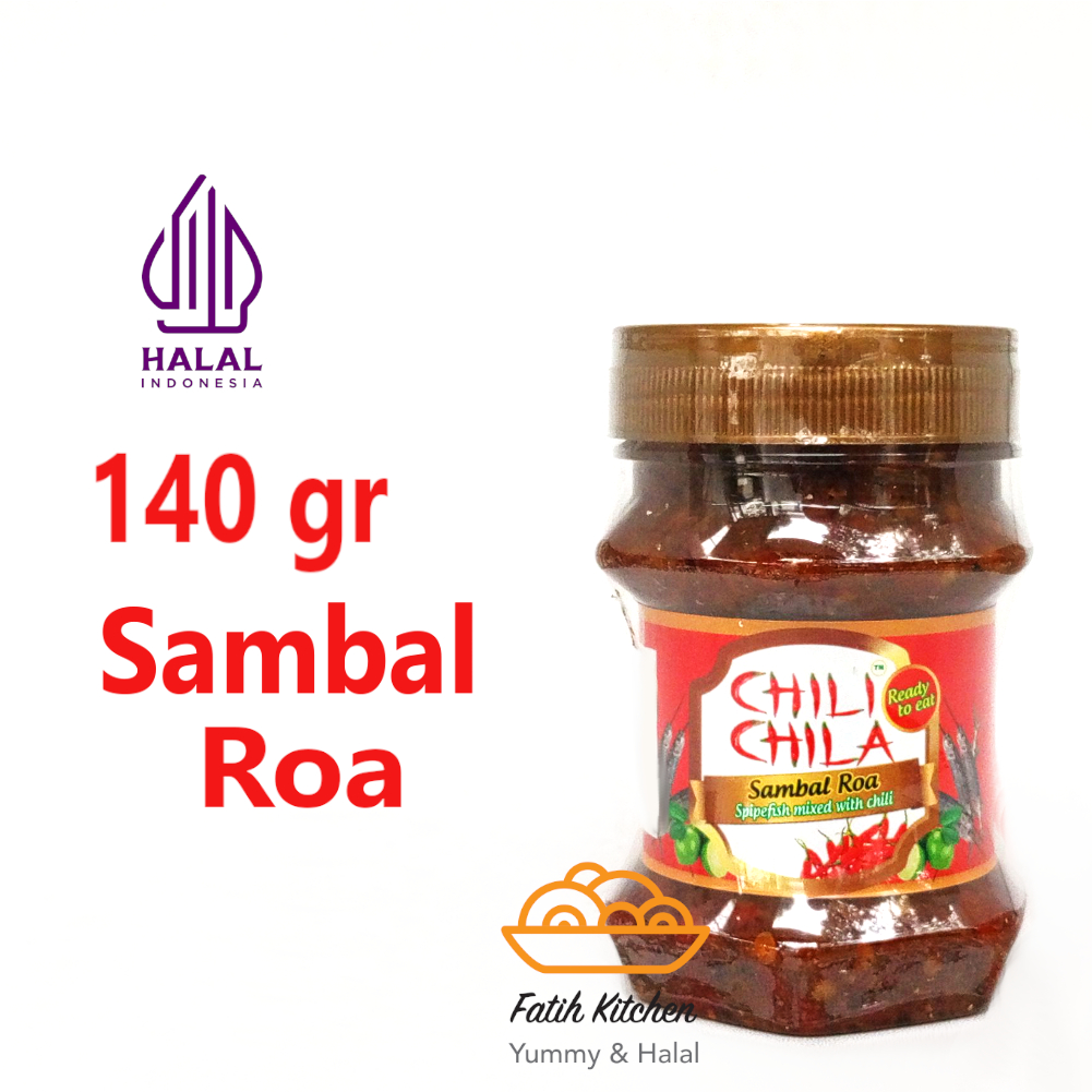 

Chili Chila Sambal Roa 140 gr Halal