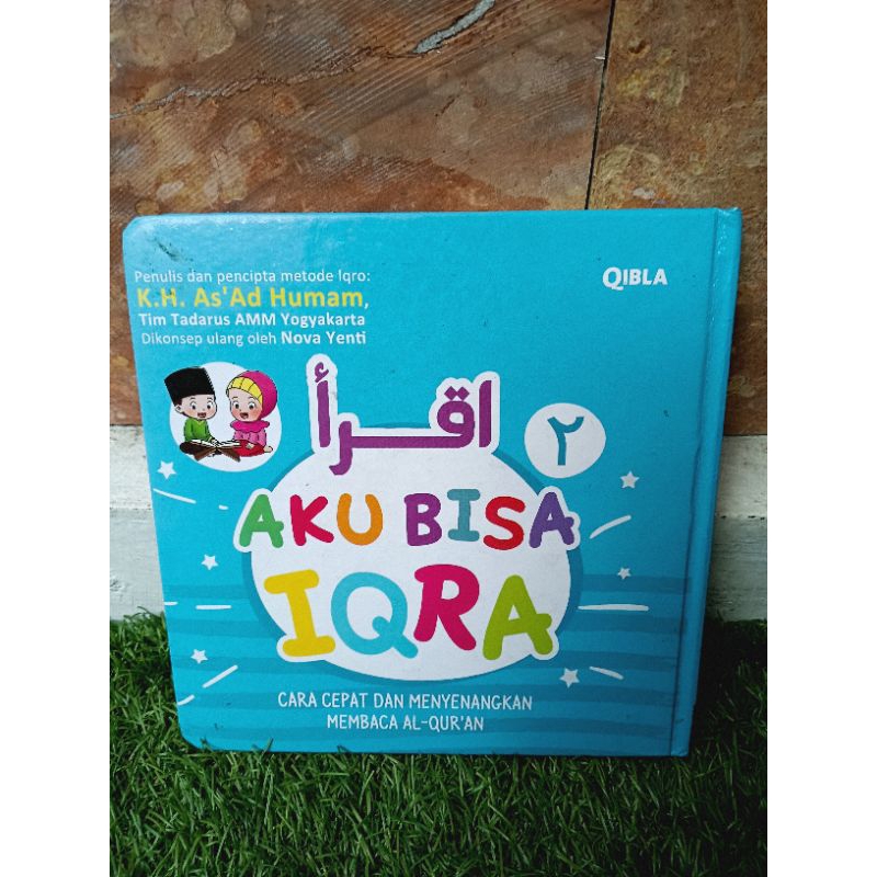 Boardbook Aku Bisa Iqra 2 Cara Cepat dan Menyenangkan Belajar Al Quran Qibla