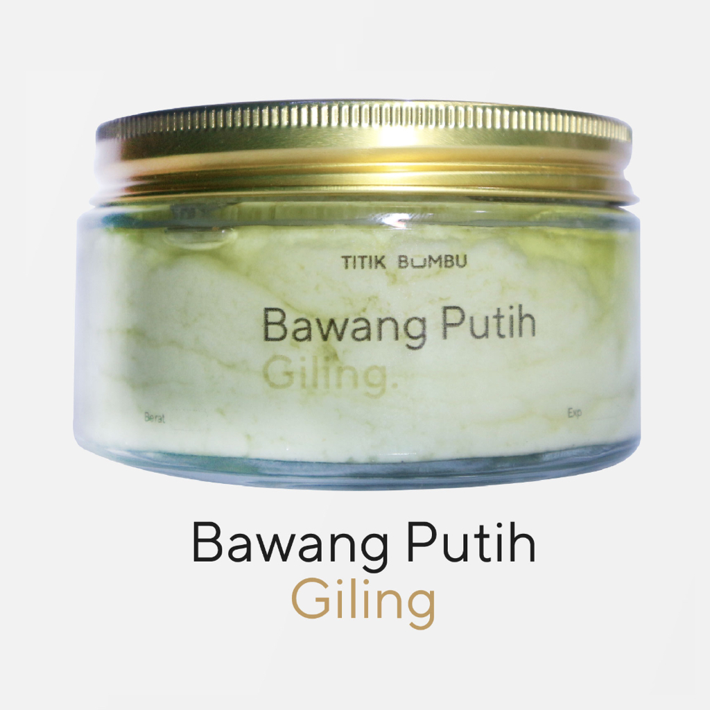 

Bawang Putih Giling Jar By Titik Bumbu