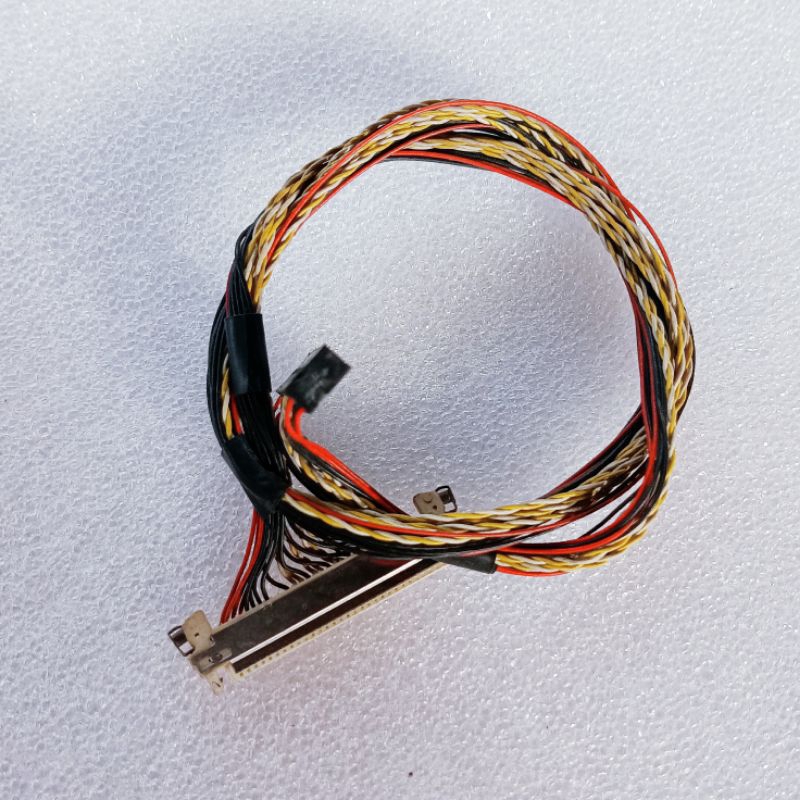 kabel lvds tv sanyo 24k40 - kabel fleksibel tv sanyo 24k40/50 - kabel penghubung dari panel ke mainb