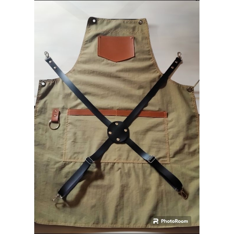 Apron barista dn celemek cafe celmek masak celemek kopi apron waterproff