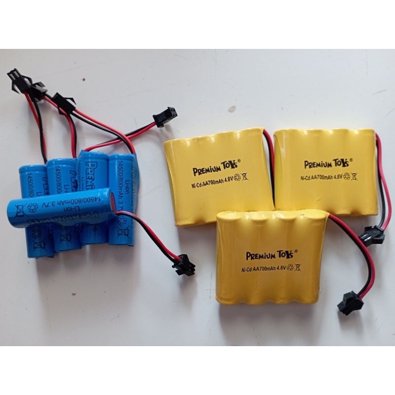 Baterai Cas Mobil Remot Li-ion