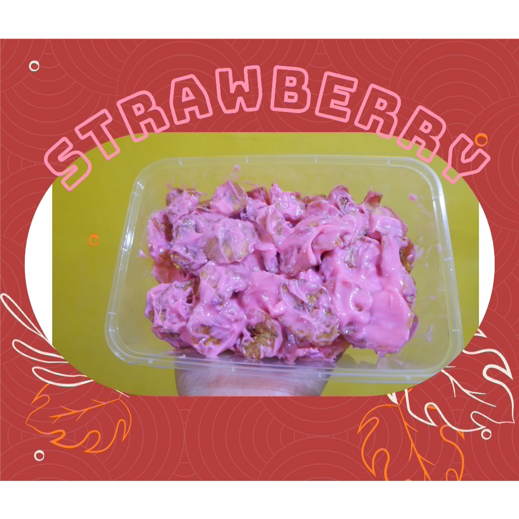 

Keripik Pisang Lumer "PisangkubySEIYA" Varian STRAWBERRY (BISA COD)