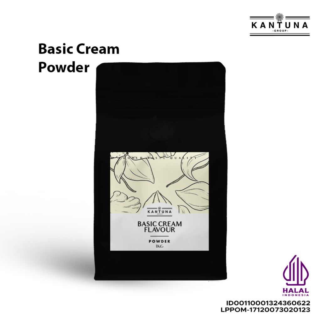 

Kantuna Basic Cream Powder - Powder Rasa Basic Cream Cafe/Kafe/Bisnis