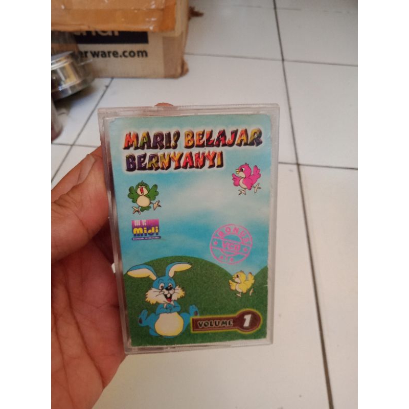 Kaset anak mari Belajar Bernyanyi