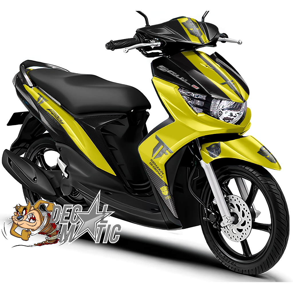 Stiker Soul GT 115 Full Body Decal Soul GT 125 Full Body Striping Mio Soul Transformer