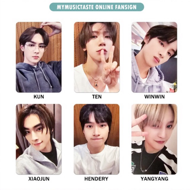 Photocard PoB Wayv 'On My Youth' - My Music Taste Online Fansign