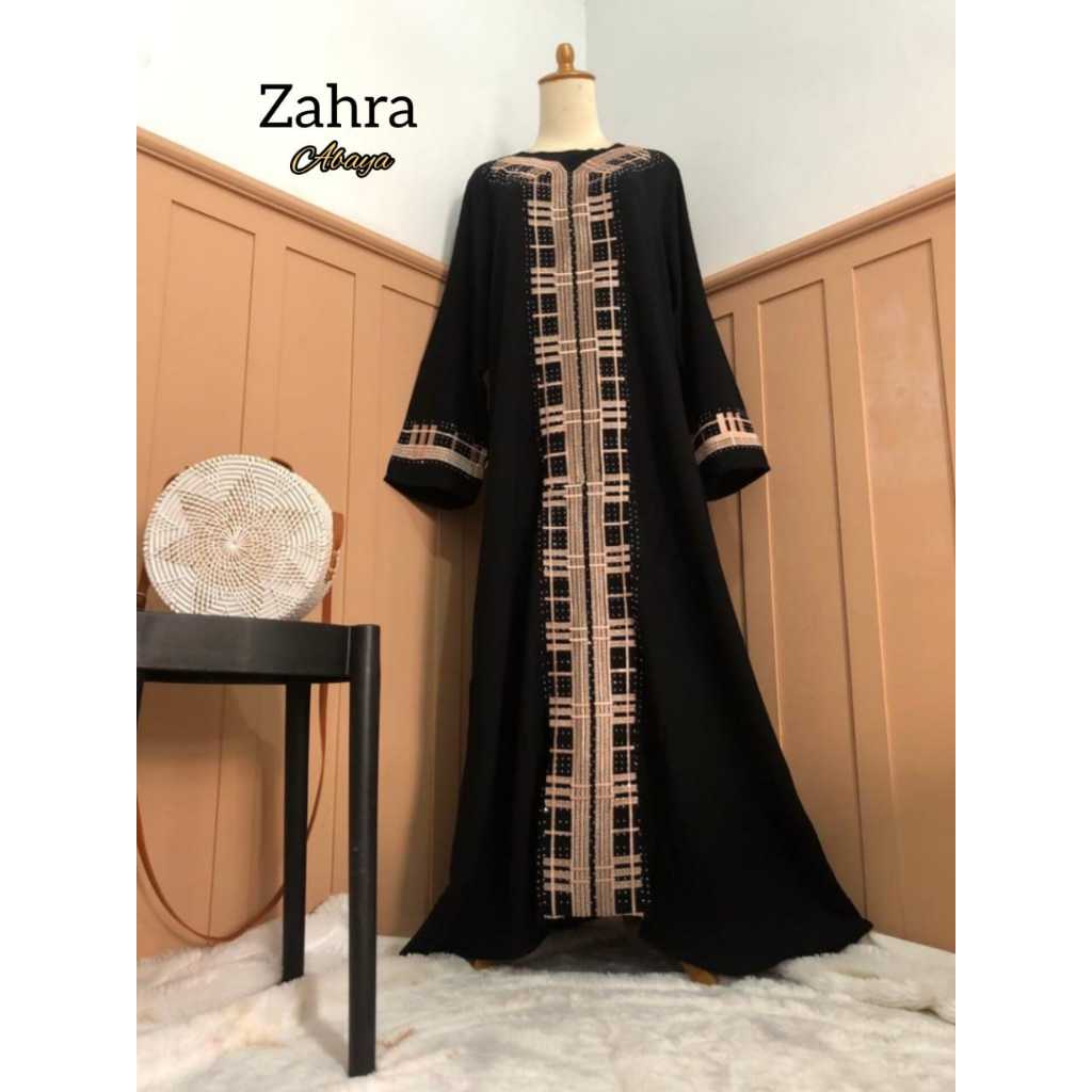 Abaya Bordir gamis abaya hitam turkey abaya mewah jumbo ld 140 abaya jetblack gamis arab remaja