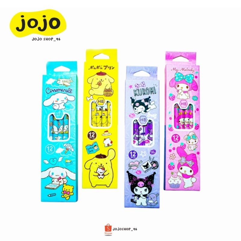 

Pensil HB SANRIO Karakter JX-6603 (12pcs)