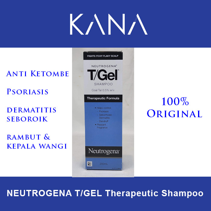 NEUTROGENA T/Gel Therapeutic Shampoo Anti Ketombe Psoriasis Original