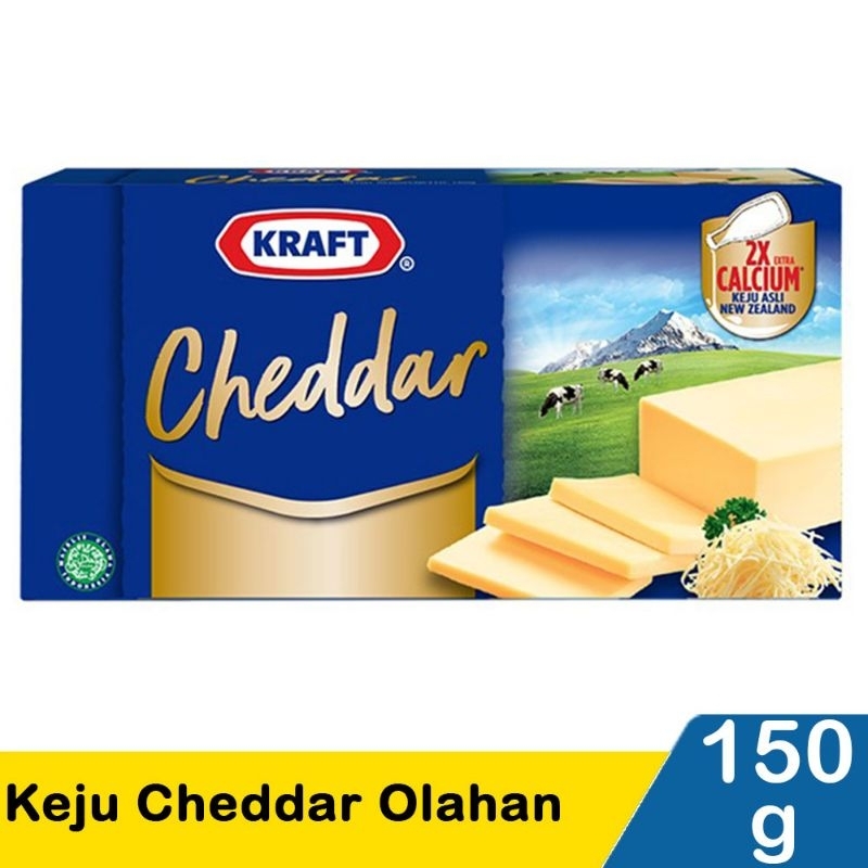 

Kraft Keju Cheddar Olahan 150G