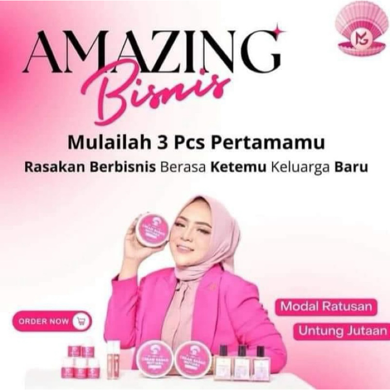 Cream Mutiara CREAM BADAN MUTIARA 100% ORI BPOM